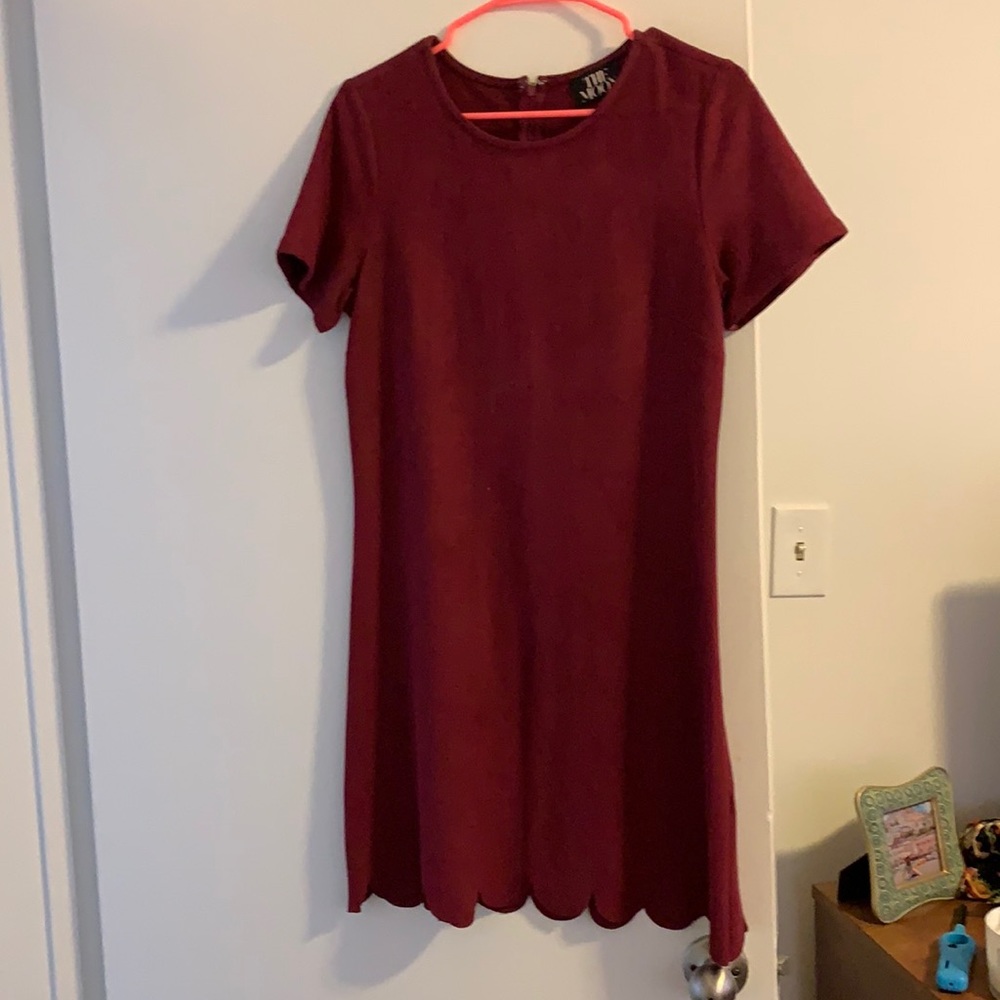 Burgundy Dress